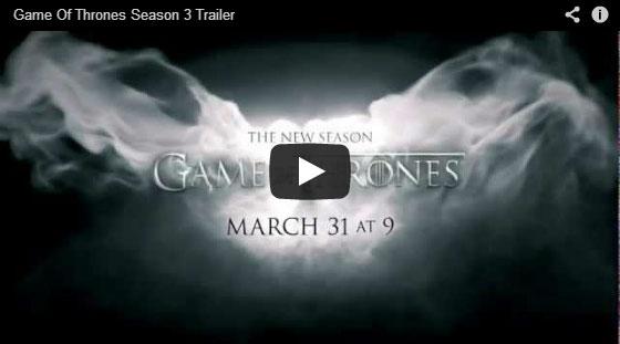 Guerra dos Tronos Temporada 3 Trailer