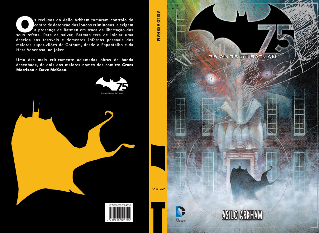 Capa Batman Asilo Arkham