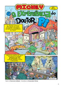 Disney Comix #187 miolo Disney Comix #187