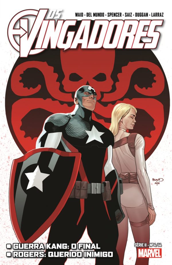 Os Vingadores Série II Vol.4 páginas Capa