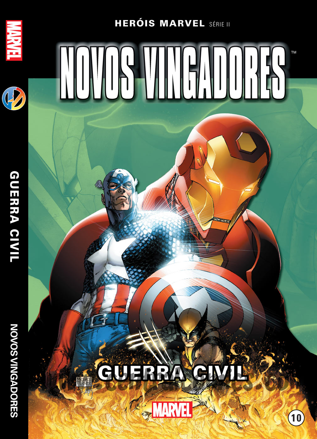 Novos Vingadores Guerra Civil capa