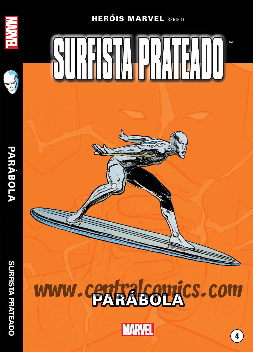 Surfista Prateado Parábola Capa