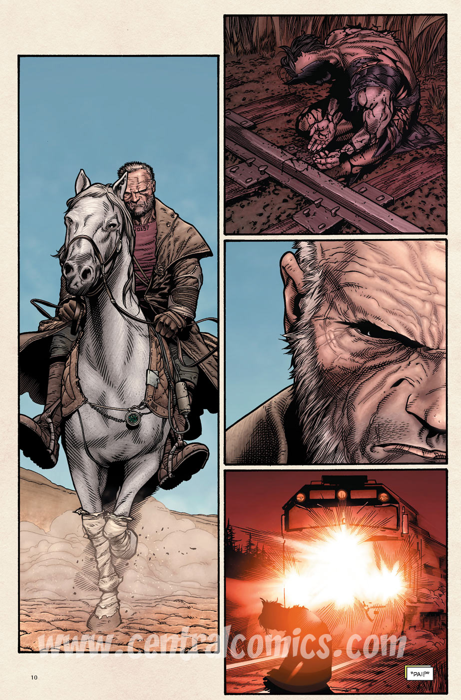 Wolverine Velho Logan Página 4