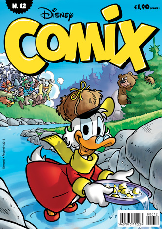 capa Disney comix 12