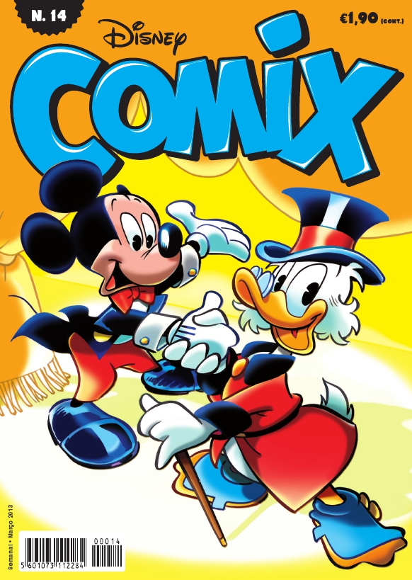 capa Disney comix 14