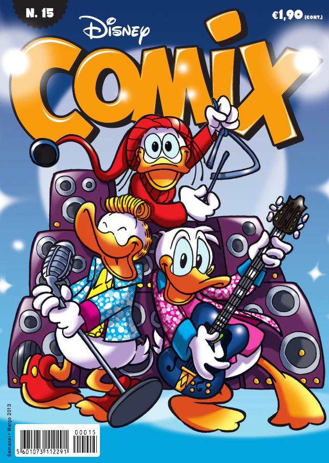 capa disney comix 15