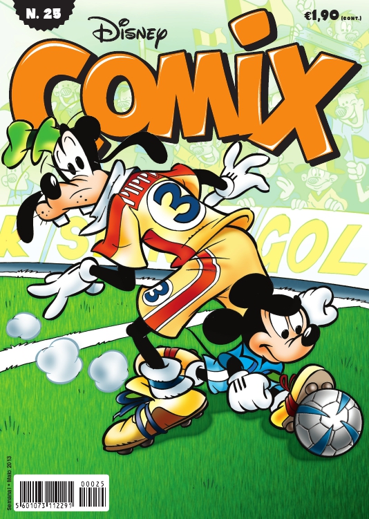 capa disney comix 25