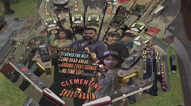 walking dead pinball