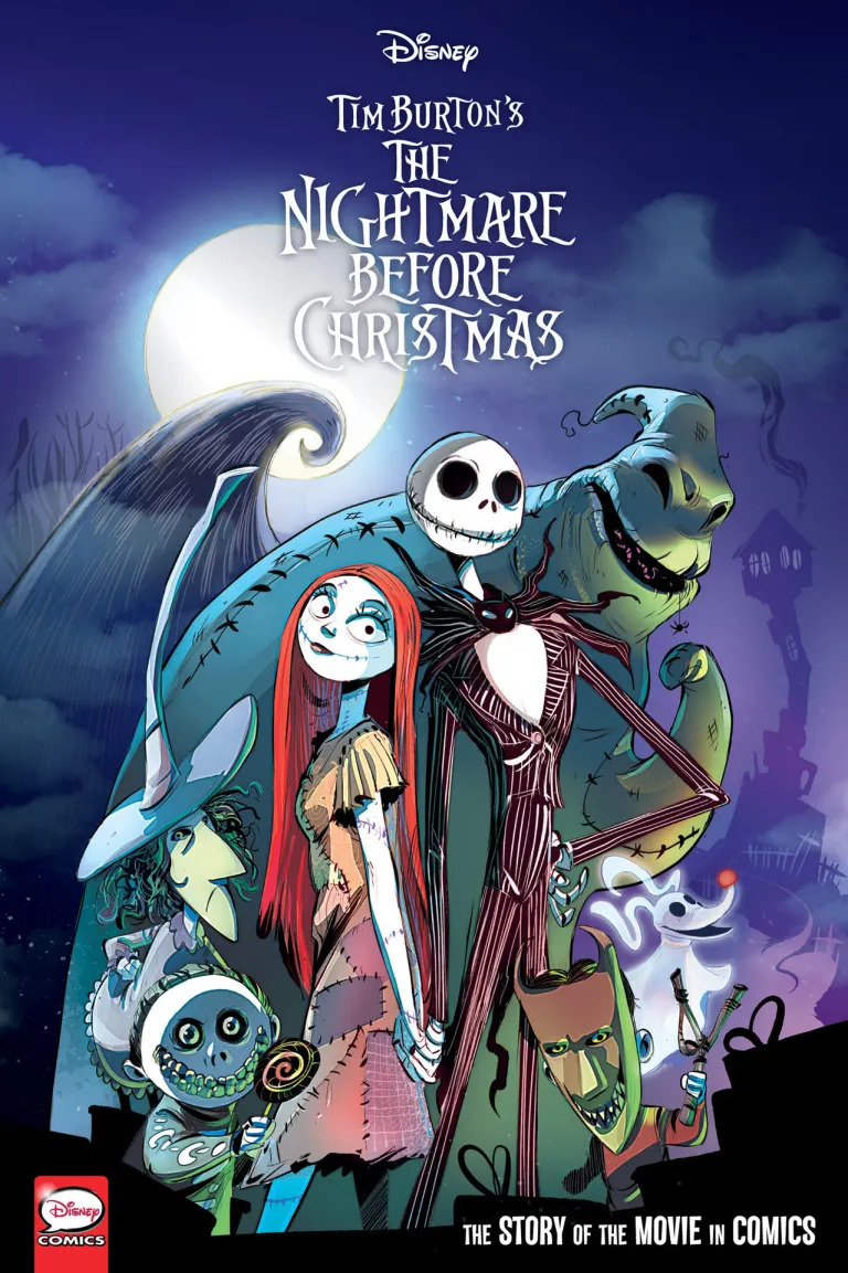 the Nightmare Before Christmas: The Story of the Movie in Comics
