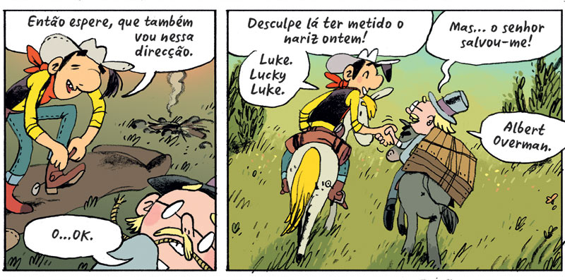 Lucky Luke Muda de Sela