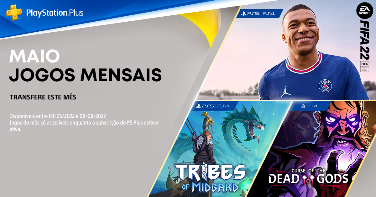 Os jogos do mês de maio no PlayStation Plus
