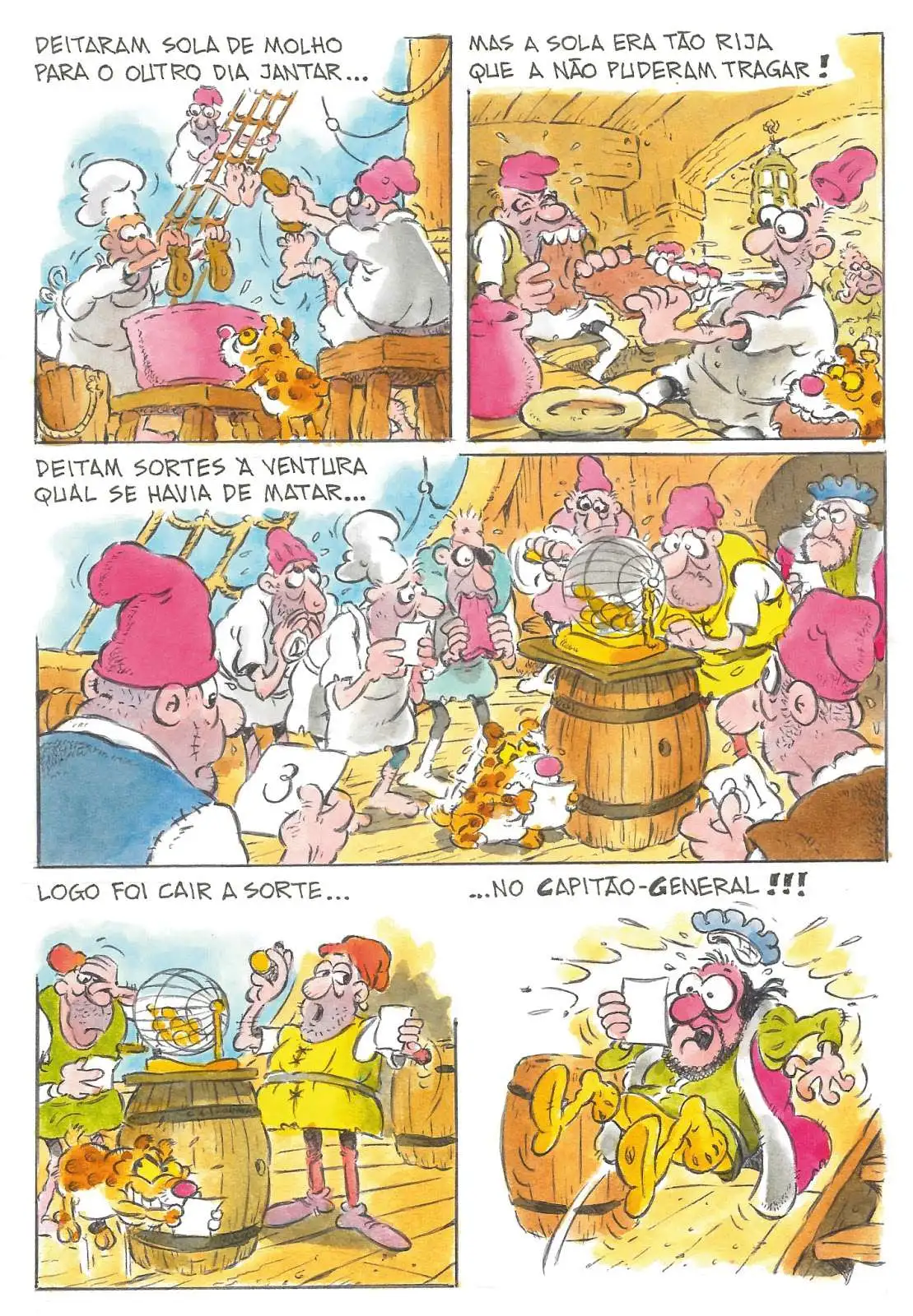 A Nau Catrineta - prancha A Nau Catrineta