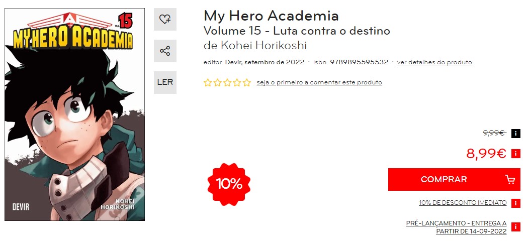 My Hero Academia de Kohei Horikoshi - Livro - WOOK