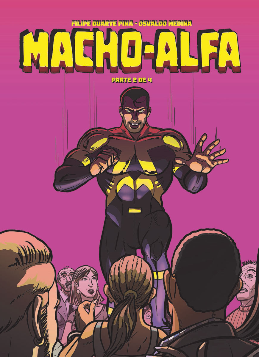 Macho-Alfa Vol. 2 - Capa Macho-Alfa Vol. 2 - Capa