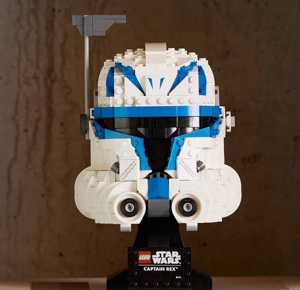 Clone Wars em Capacetes LEGO Star Wars
