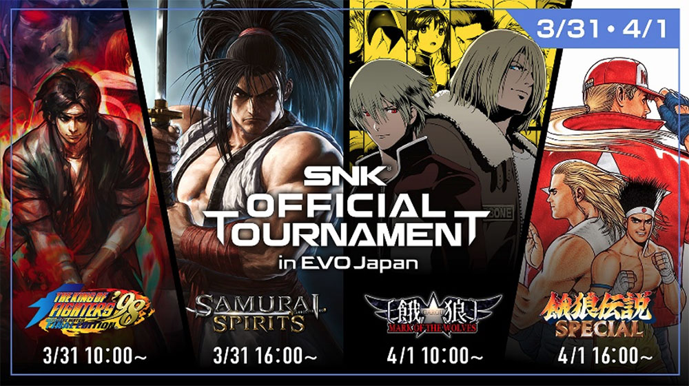 SNK está a caminho do EVO Japan 2023, o maior torneio de jogos de luta do Japão

