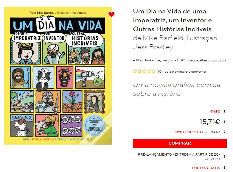 Um Dia na Vida de uma Imperatriz, um Inventor e Outras Histórias Incríveis
