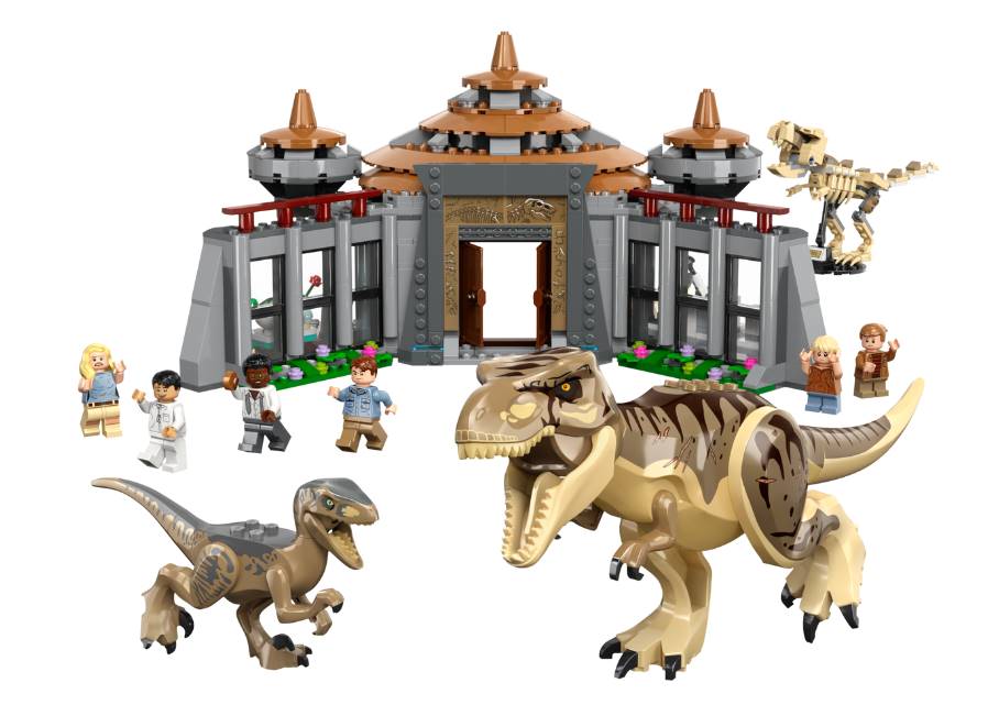 LEGO Jurassic Park Centro de Visitantes: Ataque de T. rex e Rapto