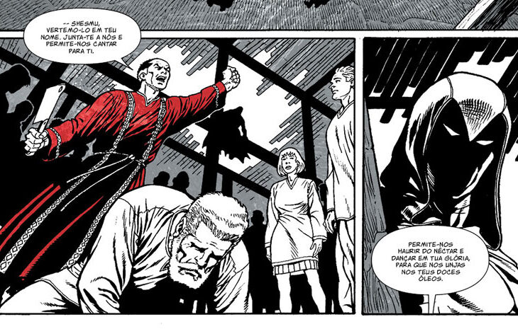 CAVALEIRO DA LUA: PRETO, BRANCO & SANGUE