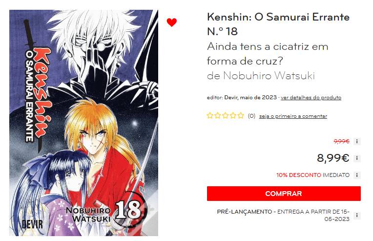 Kenshin Vol. 18
