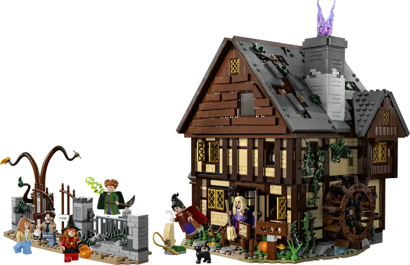 A LEGO lança um set das Três Bruxas Loucas, da Disney