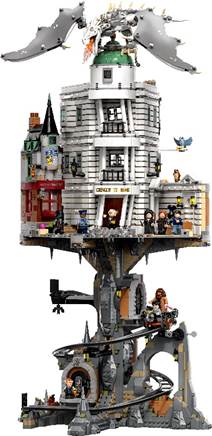 Gringotts, o banco de Harry Potter, agora em LEGO
