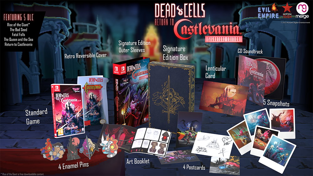 'Dead Cells: Return to Castlevania' Edição física e de assinatura já disponível