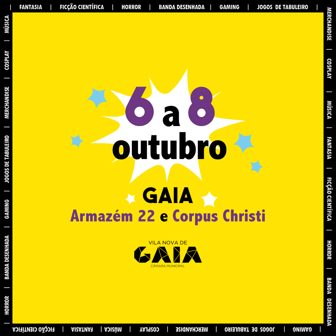 Vem o Festival Bang!, de 6 a 8 de outubro, em Gaia