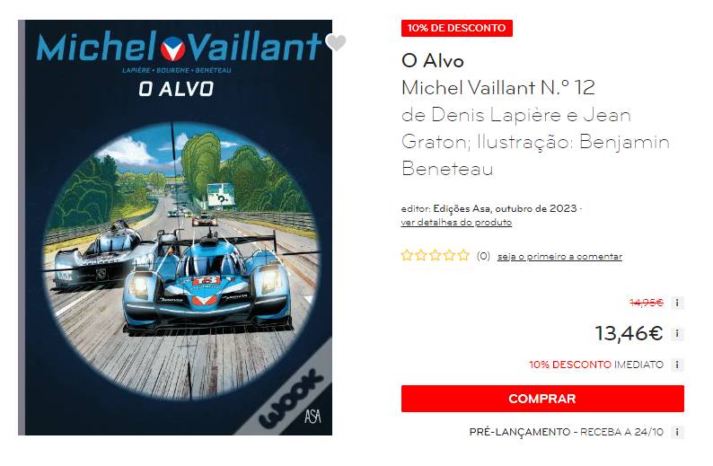 Michel Vaillant Vol. 12: O Alvo