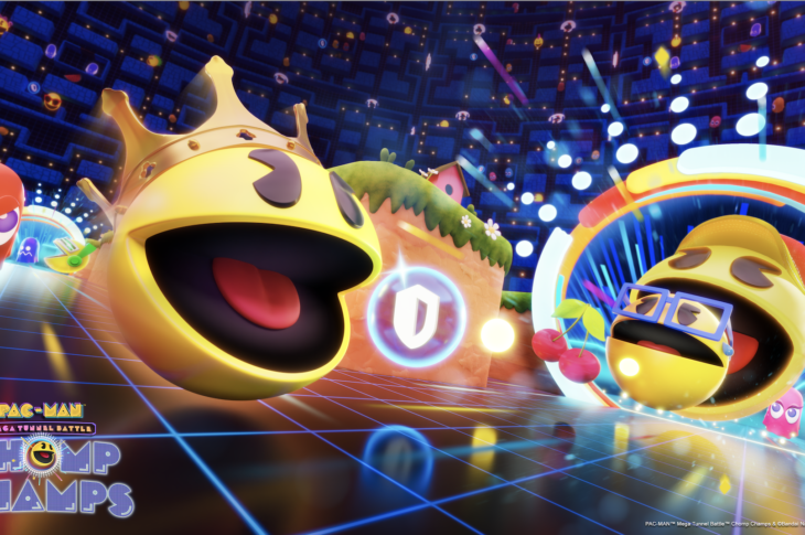 Namco Europe S.A.S. anunciou hoje PAC-MAN MEGA TUNNEL BATTLE: CHOMP CHAMPS, que traz a série multijogador PAC-MAN Battle Royale