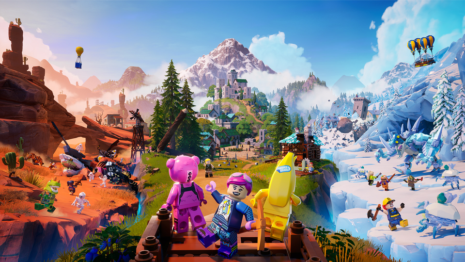 O Grupo LEGO e a Epic Games anunciam LEGO Fortnite, uma experiência digital que chega ao videojogo Fortnite a 7 de dezembro.