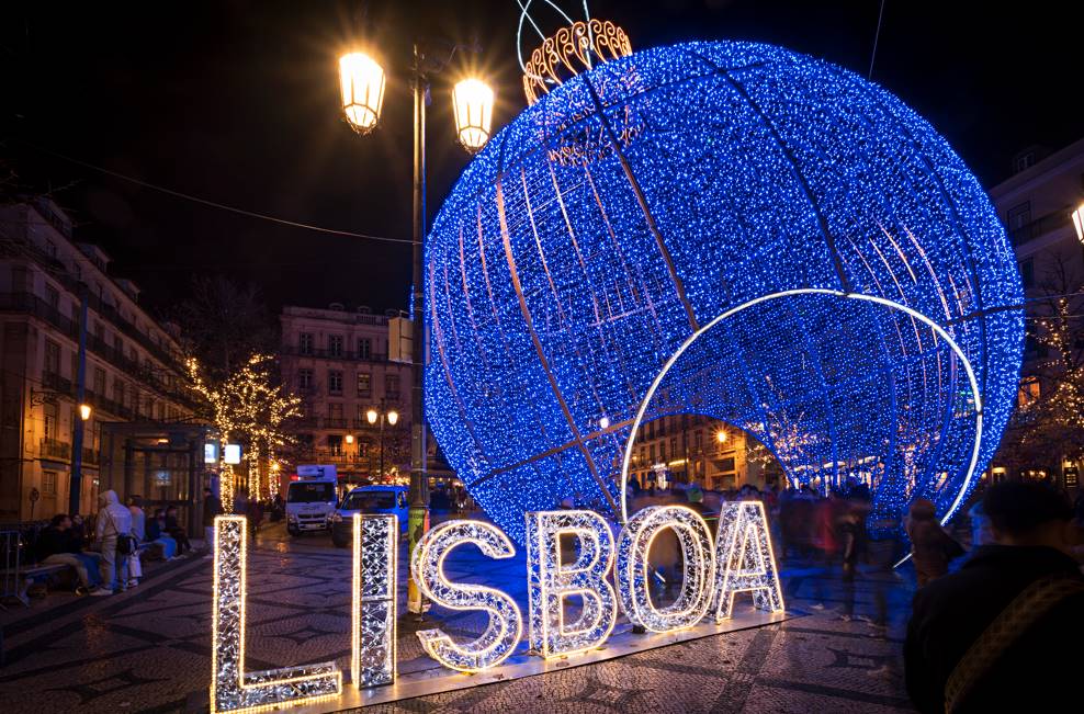 Pela primeira vez a PlayStation tem a sua rua de Natal no centro de Lisboa