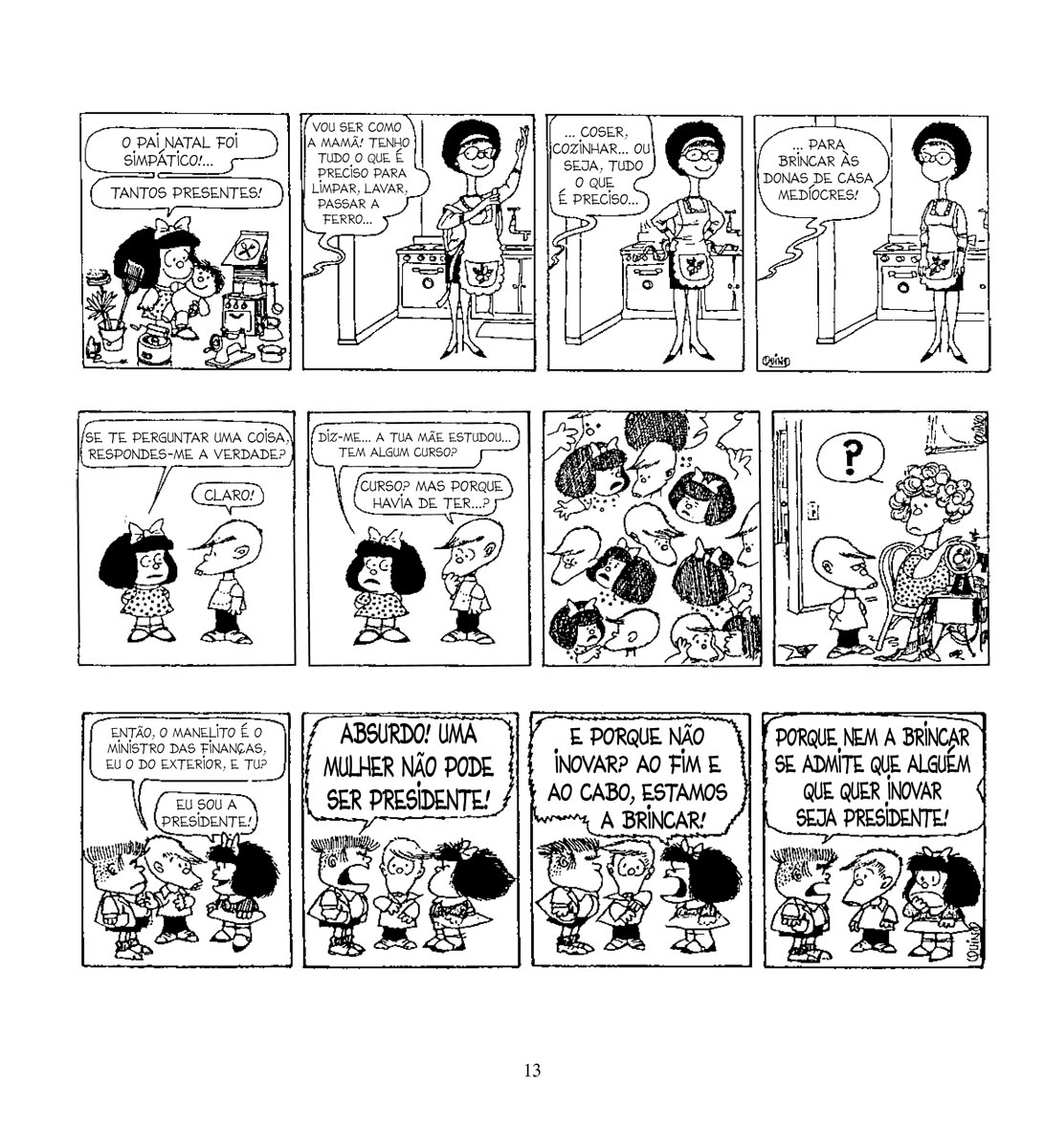 Mafalda - Feminino Singular