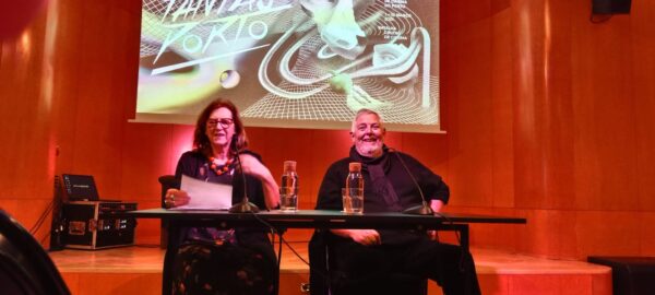 Os diretores do Fantasporto Beatriz Pacheco Pereira e Mário Dorminsky
