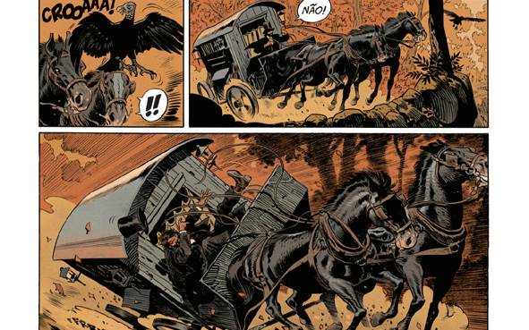 Undertaker Vol. 7 - Mister Praise é o mais recente volume da série de western criado por Xavier Dorison, Ralph Meyer e Caroline Delabie. 