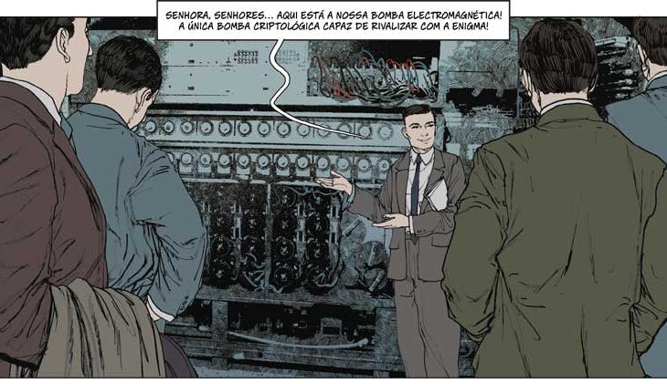"O Caso Alan Turing" encerra a VIII Coleção de Novela Gráfica