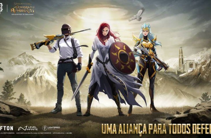 THE LORD OF THE RINGS: THE WAR OF THE ROHIRRIM CHEGA AO PUBG MOBILE EM COLABORAÇÃO LENDÁRIA PUBG MOBILE, um dos jogos para telemóveis mais populares do mundo, une forças com a Warner Bros. para celebrar o lançamento nos cinemas do muito aguardado filme The Lord of the Rings: The War of the Rohirrim. Criado pela New Line Cinema, Warner Bros. Animation e Wingnut Films, esta colaboração épica traz os campos de batalha da Terra-Média para o jogo, com eventos e skins inspirados no universo de Tolkien, disponíveis por tempo limitado. Até 7 de janeiro, os jogadores poderão aliar-se aos Aliados do Reino, defendendo com bravura o famoso Hornburg. Ao completar tarefas diárias, poderão provar o seu valor enfrentando desafios Normais ou de Elite, onde cada vitória contribui para a glória do reino. O progresso nos desafios garante pontos que desbloqueiam recompensas valiosas, com os desafios de Elite a oferecerem os prémios mais desejados. O evento Aliados do Reino é um verdadeiro teste de coragem e honra, capturando o espírito inabalável daqueles que se destacam no desafio!