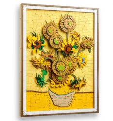 Girassóis de Van Gogh em LEGO®