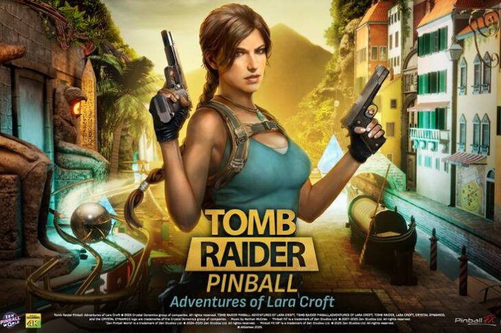 tomb raider pinball