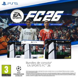 Bundles PlayStation 5 com EA SPORTS FC 26 já disponíveis em Portugal