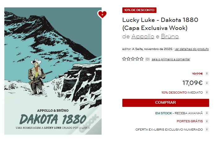 Lucky Luke: DAKOTA 1880 (visto por... vol. 7)