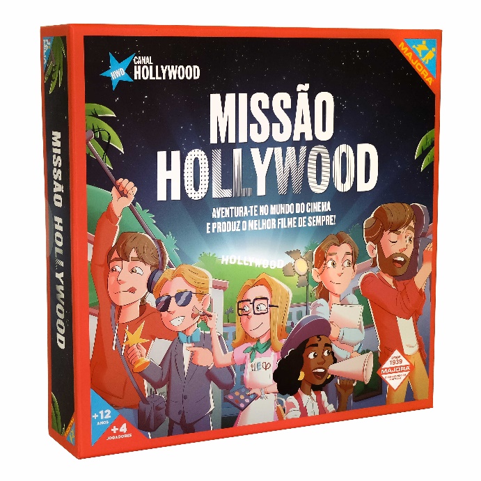 Missão Hollywood - Jogo de tabuleiro.