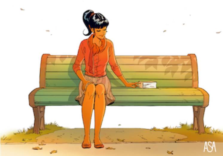 Um Livro Esquecido num Banco