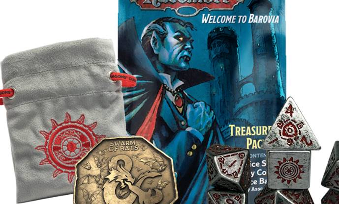 Sirius Launches D&D Castle Ravenloft Treasure Packs