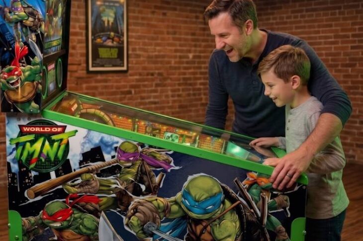 eenage Mutant Ninja Turtles (TMNT) home pinball