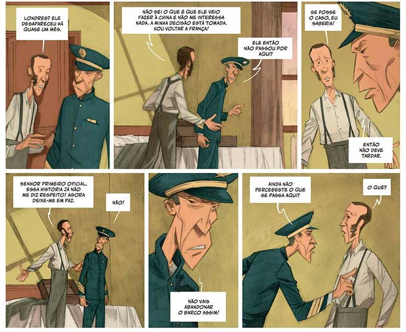 Albert Londres Tem de Desaparecer é o sexto volume da Colecção Novela Gráfica