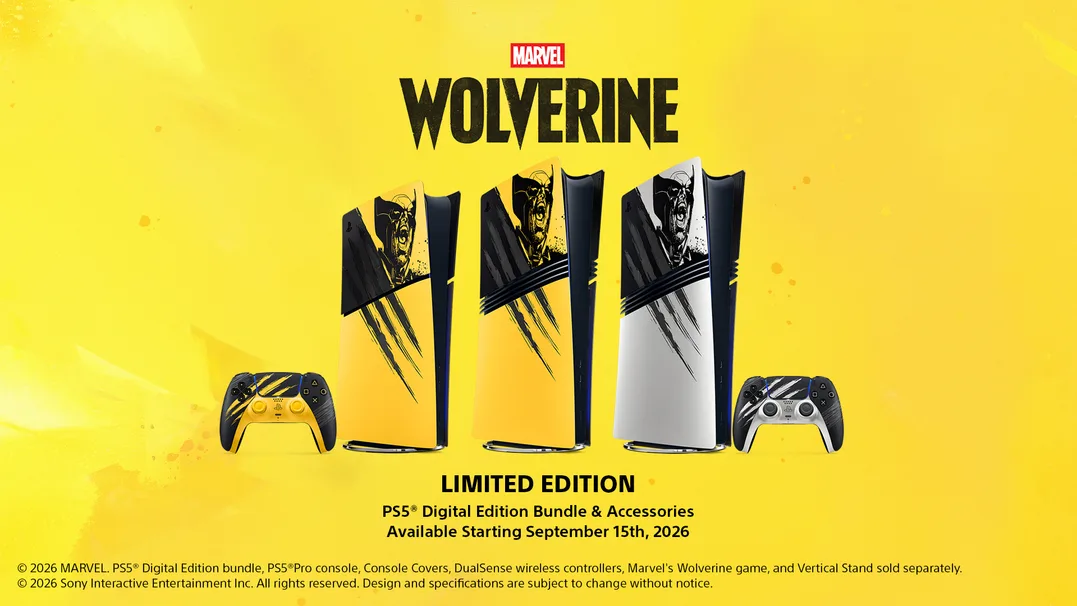 Wolverine Limited Edition PS5 Console bundle and accessories