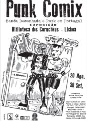 Punk Comix: banda desenhada e punk em Portugal em exposição em Lisboa