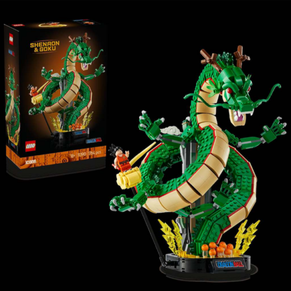 LEGO Icons Dragon Ball: Shenron & Goku