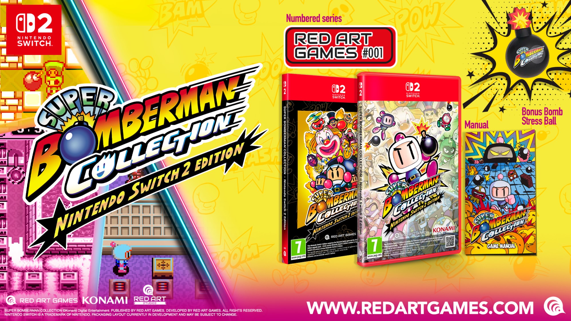 SUPER BOMBERMAN COLLECTION Nintendo Switch 2 Edition